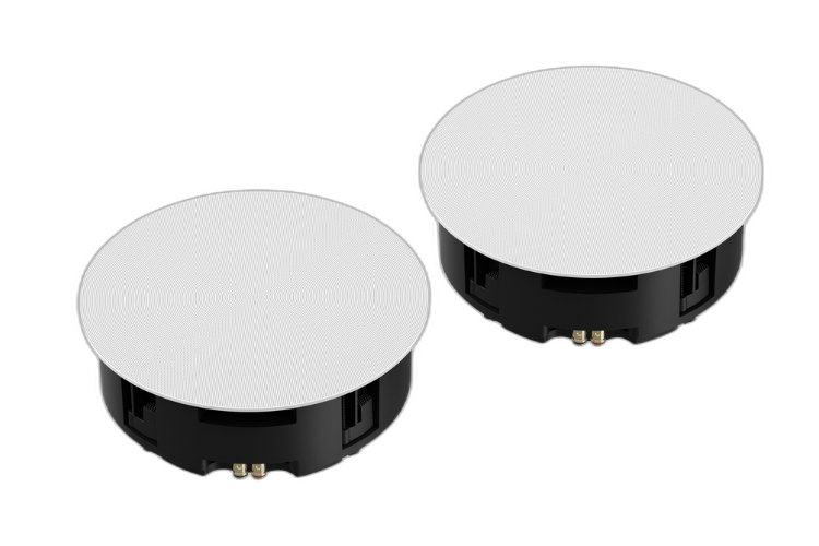 In-Ceiling Speakers with Multi-Zone Amplifier